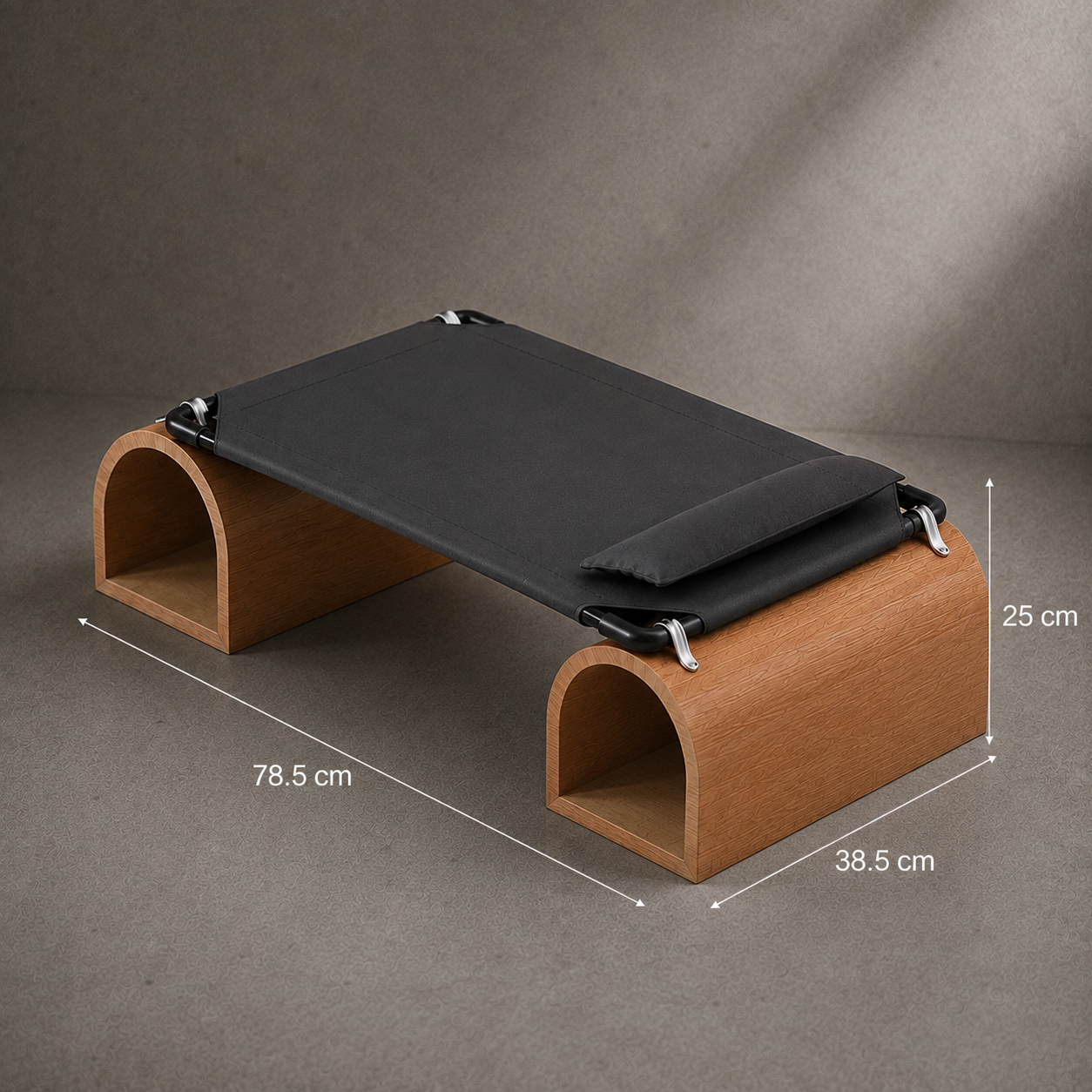 Cama para Gatos de diseño en madera y polipiel | MimichiGato